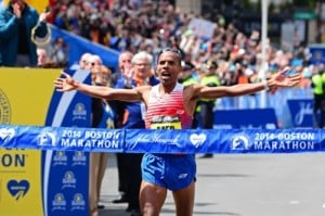 Meb Wins Boston Marathon 2014