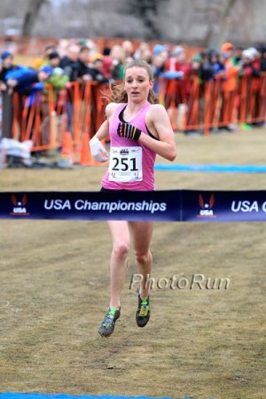 Elise Cranny dominatd the US Jr XC race earlier this year (Click for more Jr XC photos)