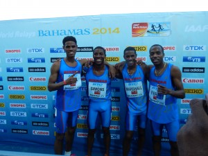 Bermuda Impressed Early in the 4x800 (Aaron Evans is on the OTC)