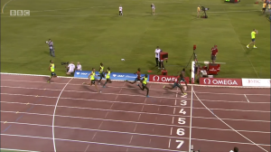 The finish was very tight