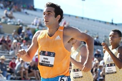 Andrews, shown here at USA outdoors last year, would get a major confidence boost from a win in Boston