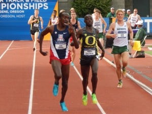 Cheserek and Lalang Battled in the Greatest NCAA 5000 Ever