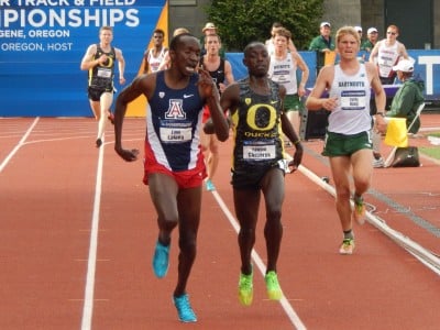 Cheserek and Lalang Battled in the Greatest NCAA 5000 Ever