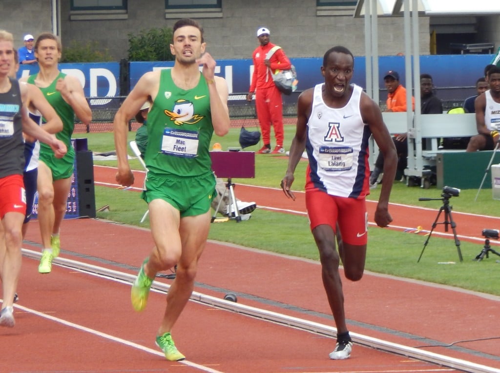 Mac Fleet vs Cheserek NCAA 2014 1500