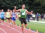 Wheating was back in the winners' circle at the Portland Track Festival