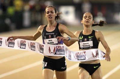 Huddle barely held off Rowbury over the final meters at USAs