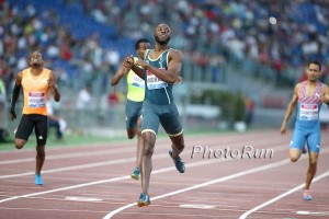 LaShawn Merritt Wins in Rome