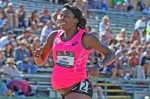 Pregnant Alysia Montano Runs at USA Nationals