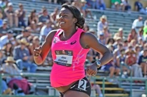 Pregnant Alysia Montano Runs at Nationals (click here for a full photo gallery)