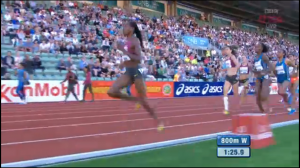 Eunice Sum had gapped the field a little at 600