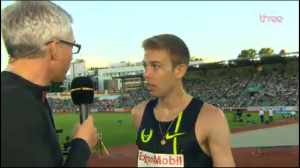 Galen Rupp talks to the BBC's Jonathan Edwards