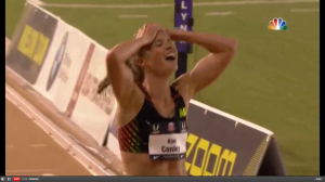 Kim Conley is pumped