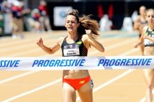 Simpson won her first U.S. outdoor title at 1500 on Sunday (fourth overall)