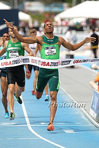 Solomon celebrates as he wins USAs in 2013