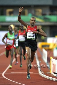 Sawe With Gold for Kenya