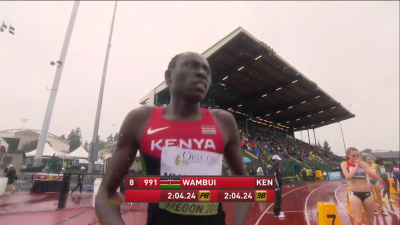 How fast will Wambui go in tomorrow's final?