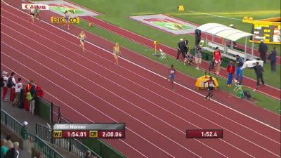 Wambui held off Diago and everybody else over the final 100