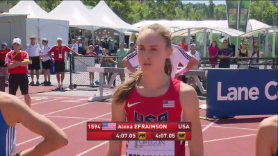 Efraimson would qualify comfortably for Sunday's final