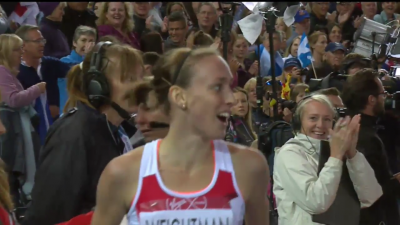 Weightman was overjoyed with her silver medal performance