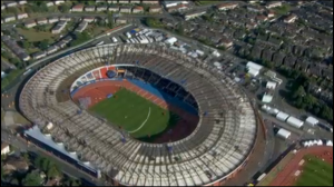 Stadium has been transformed for track