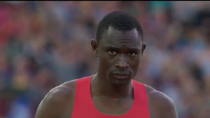 Rudisha had his game-face on before this one