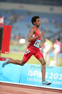 Miles at World Youth Olympics