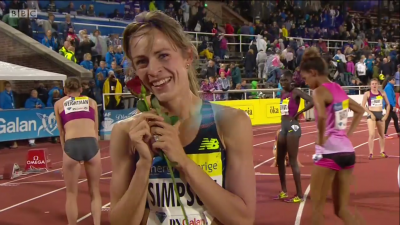 Could Simpson become just the second American distance runner to win a Diamond Race title?