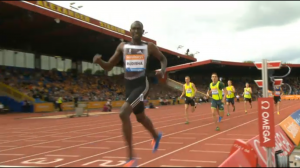 Rudisha wins