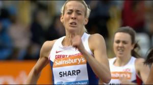 Lynsey Sharp closed her eyes and went all out for victory