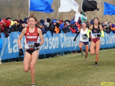 Aisling Cuffe was fourth last year. Could she move up to first and break the Foot Locker curse?