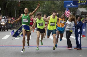 Jordan McNamara Wins! (Courtesy NYRR)