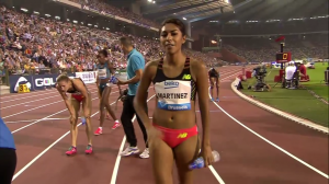 Martinez catches her breath after her victory in Brussels