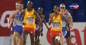 Souleiman And Kiprop on the Homestretch