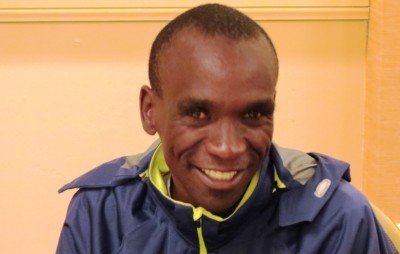 Eliud Kipchoge in Chicago (photo by David Monti)