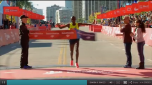 Eliud Kipchoge wins 2014 Chicago