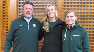 Walt Drenth, Leah O'Connor and Lisa Senakiewich (photo by David Monti).