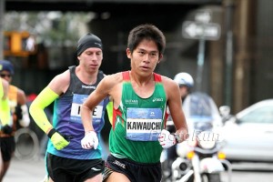 Kawauchi Leading New York