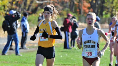 Avery had no problem dispatching BC's Liv Westphal at the Northeast Regional