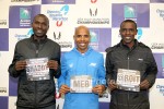 Shadrack Biwott, Meb, and 