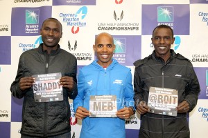 Shadrack Biwott, Meb, and Josphat Boit