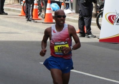 Keflezighi became the first American man to win Boston in 31 years last year. 