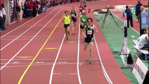 Levins capped it off with what ended up being a comfortable win in the 2 mile