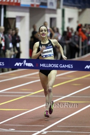 Rowbury's win at Millrose was one of several for her during the 2015 indoor season