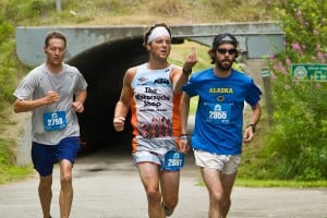 Cropped version of 2013 Photo of the Year 2013 LetsRun.com Photo of the Year (Zack Johnson (flipper), Andrew Ritchie (flippee)) photo by Todd List of Todd List Photography. More here: http://www.letsrun.com/news/2015/02/the-story-behind-the-2013-running-photo-of-the-year-the-alaskan-flip-off/