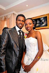 Sileshi Sihine may have often settled for silver on the track, but he won gold off it. His bride is Tirunesh Dibaba. *More Sihine-Dibaba wedding photos