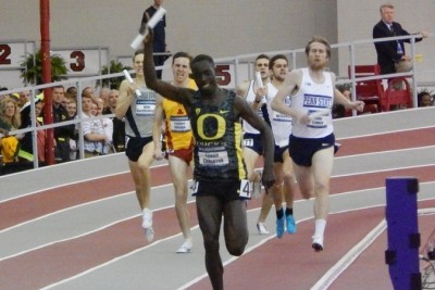 Cheserek anchored Oregon to the win last year, but running the DMR this year would be an unnecessary risk