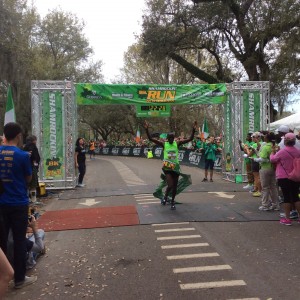 Julius Kogo wins as the fans raise their beers