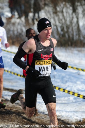 Vail has run in the senior race at World XC four times