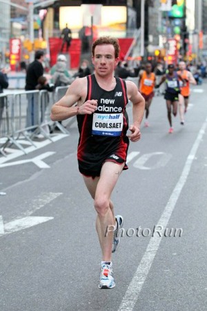 Coolsaet at the 2011 NYC Half