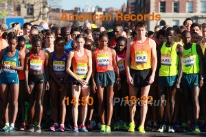 Molly Huddle and Ben True Before their American Records